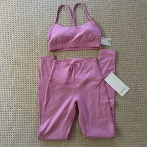 Pink Frosting Bra and Legging Set NWT